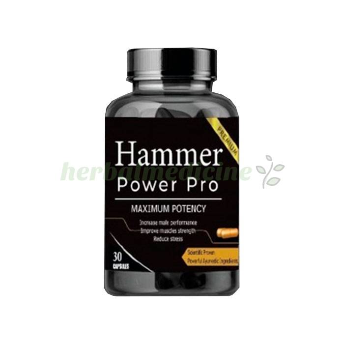 ‣ Hammer Power Pro युपुरुषाचे जननेंद्रिय वाढवण्याचे औषधsch